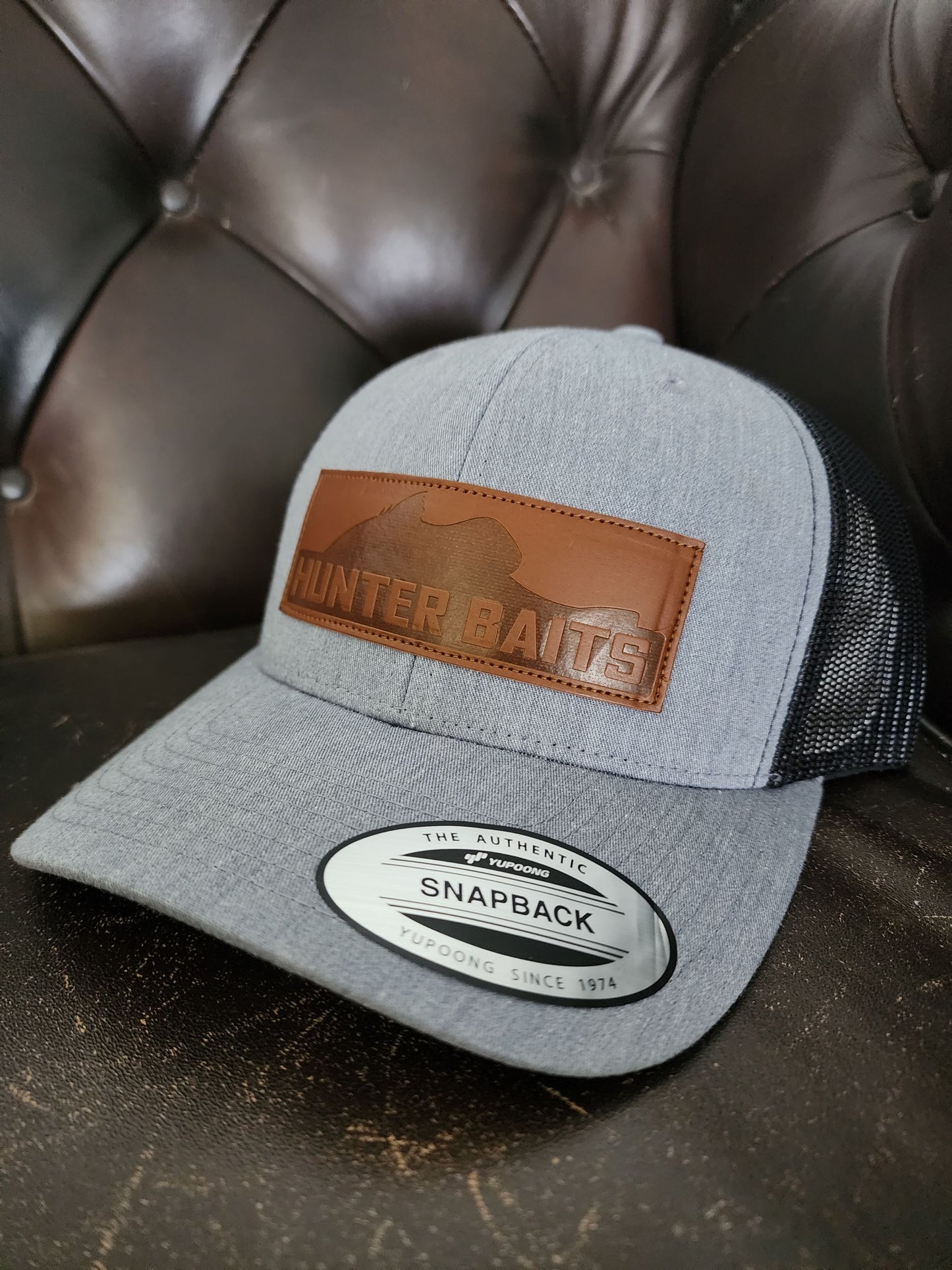 HB Classic Trucker Cap - Grey/Black